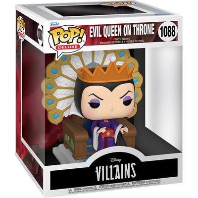 POP! Deluxe (Super): 1088 Villains, Evil Queen On Throne