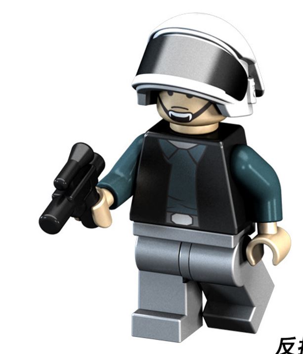 Rebel Trooper (Star Wars) - Custom Building Blocks Mini Figures Compatible with LEGO