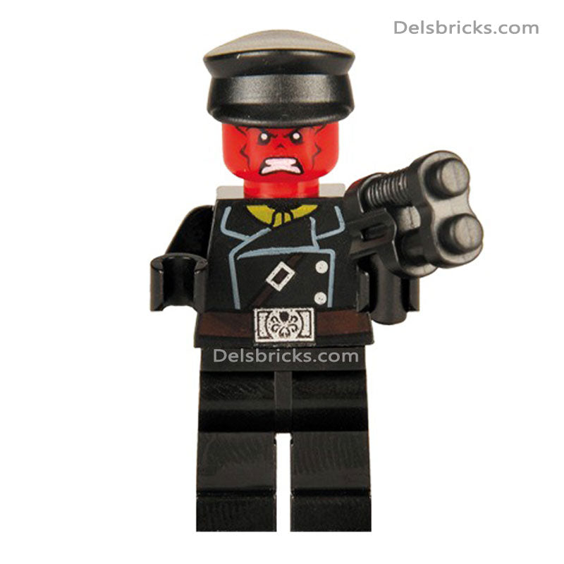 Red Skull (Marvel Avengers) - Custom Building Blocks Mini Figures Compatible with LEGO