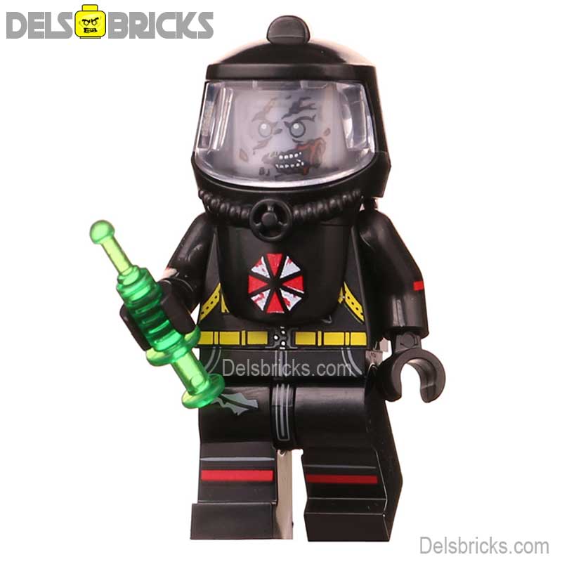 Hazmat Zombie (Resident Evil) - Custom Building Blocks Mini Figures Compatible with LEGO