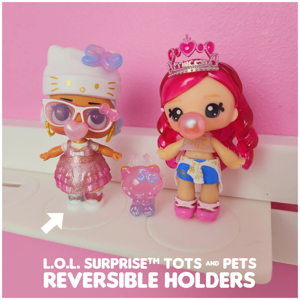 Mixed Set #2 (1 Short & 1 Long Ledge, 8 Reversible Holders, 7 Doll Hoo ...