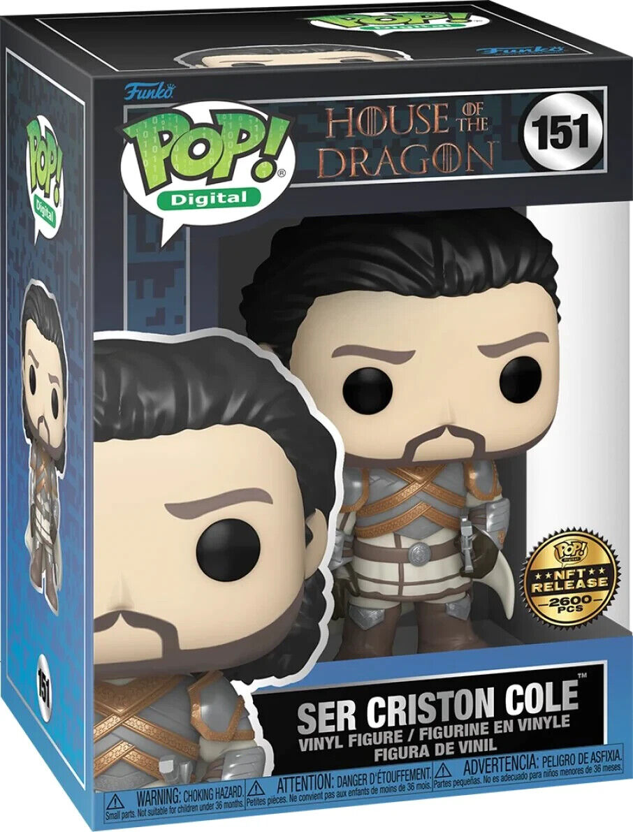 POP! Digital 151 House of the Dragon, Ser Criston Cole (2,600 PCS) Exclusive