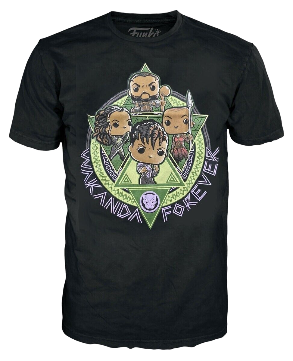 POP! Tees: Marvel (Black Panther), Wakanda Forever