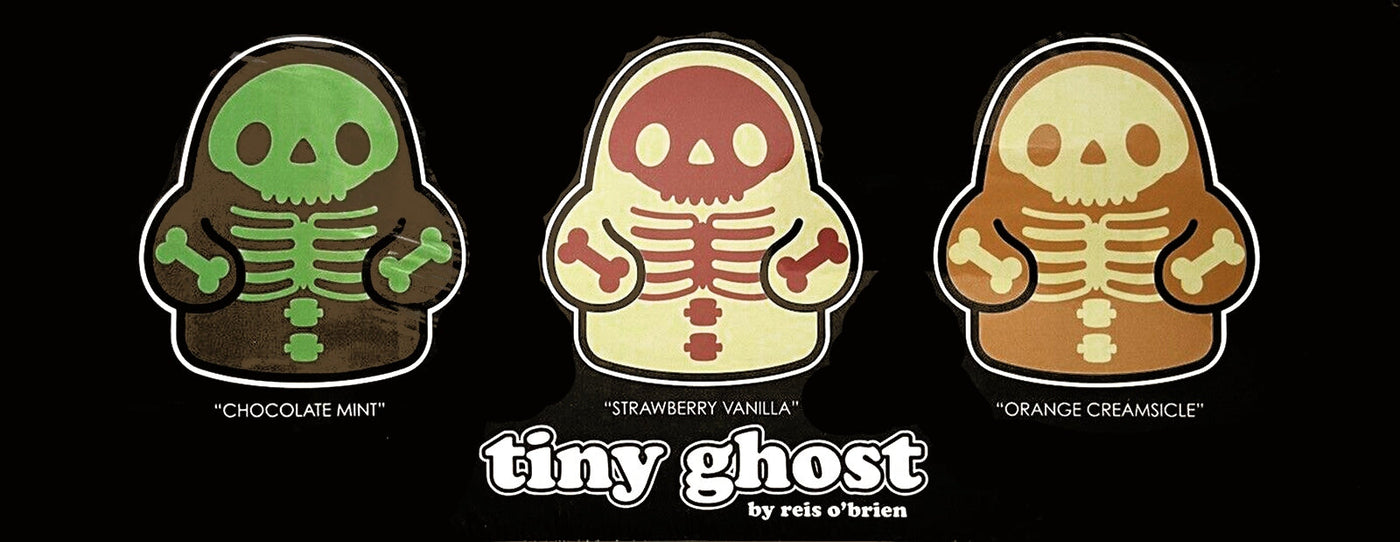 Bimtoy: Tiny Ghost, Chocolate / SB Vanilla / Orange Creamsicle (450 PCS) (3-PK)