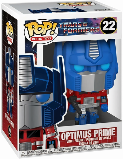 POP! Retro Toys: 22 Transformers, Optimus Prime