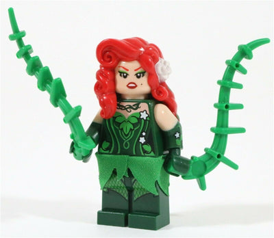 Poison Ivy Lego Batman Movie (DC) - Custom Building Blocks Mini Figures Compatible with LEGO