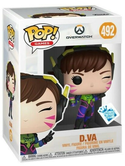 POP! Games: 492 Overwatch, D.VA Exclusive