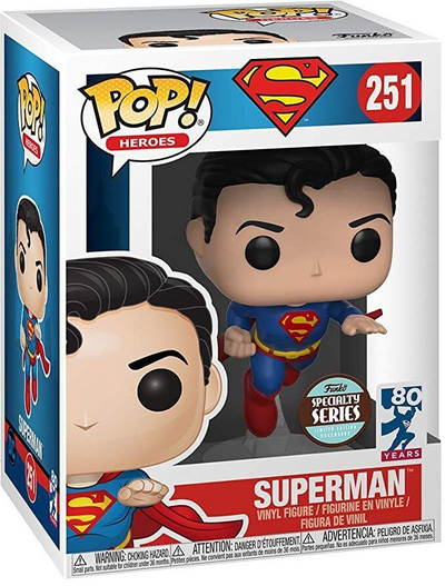 POP! Heroes: 251 Superman 80th, Superman Exclusive