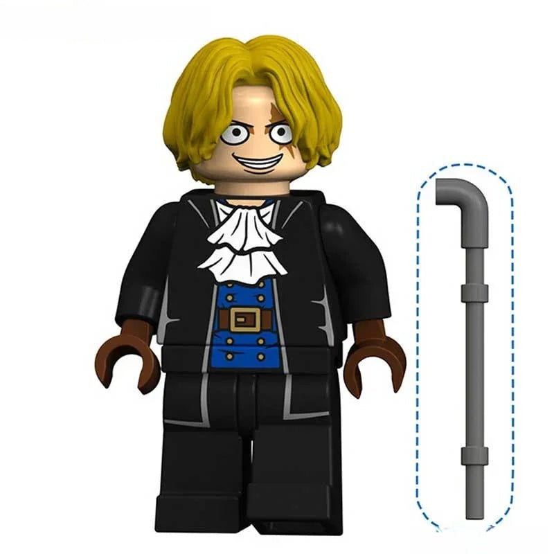 Sabo (One Piece) - Custom Building Blocks Mini Figures Compatible with ...