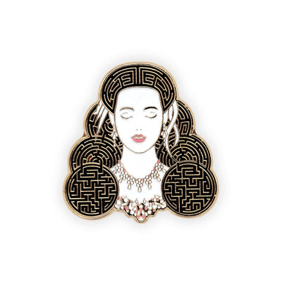 Sarah Enamel Pin