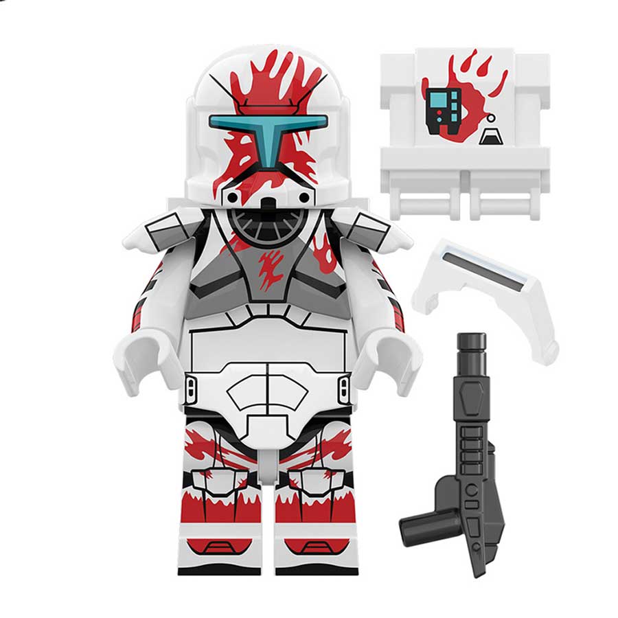 Sev Delta Squad Clone Trooper (Star Wars) - Custom Building Blocks Mini Figures Compatible with LEGO