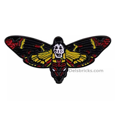 Deaths Head Moth Silence of the Lambs Enamel Pins Near Me