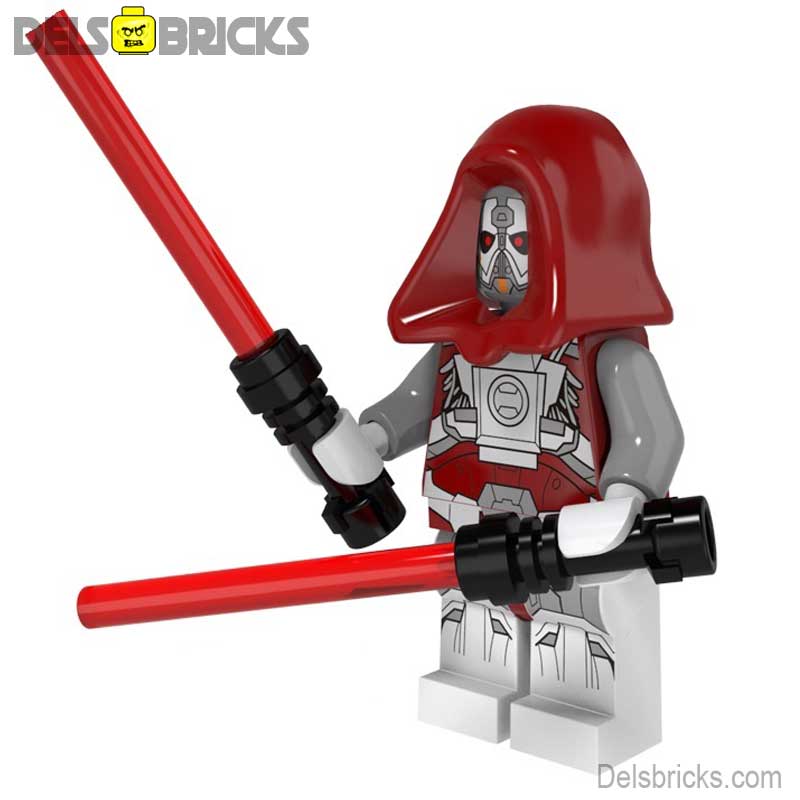 Sith Warrior (Star Wars) - Custom Building Blocks Mini Figures Compatible with LEGO