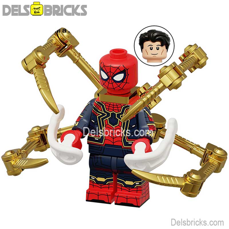 Spider-Man with Nano Suit & Claws (Marvel Spider-Man) - Custom Building Blocks Mini Figures Compatible with LEGO