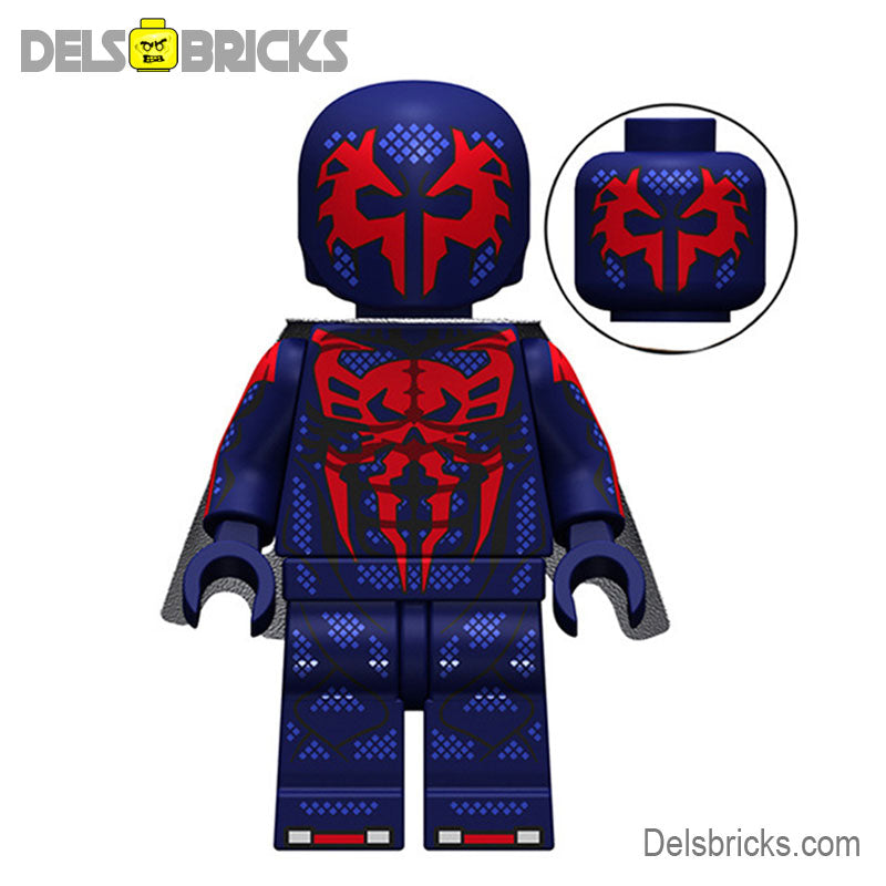 Spider-Man 2099 Across the Spider-Verse (Marvel Spider-Man) - Custom Building Blocks Mini Figures Compatible with LEGO