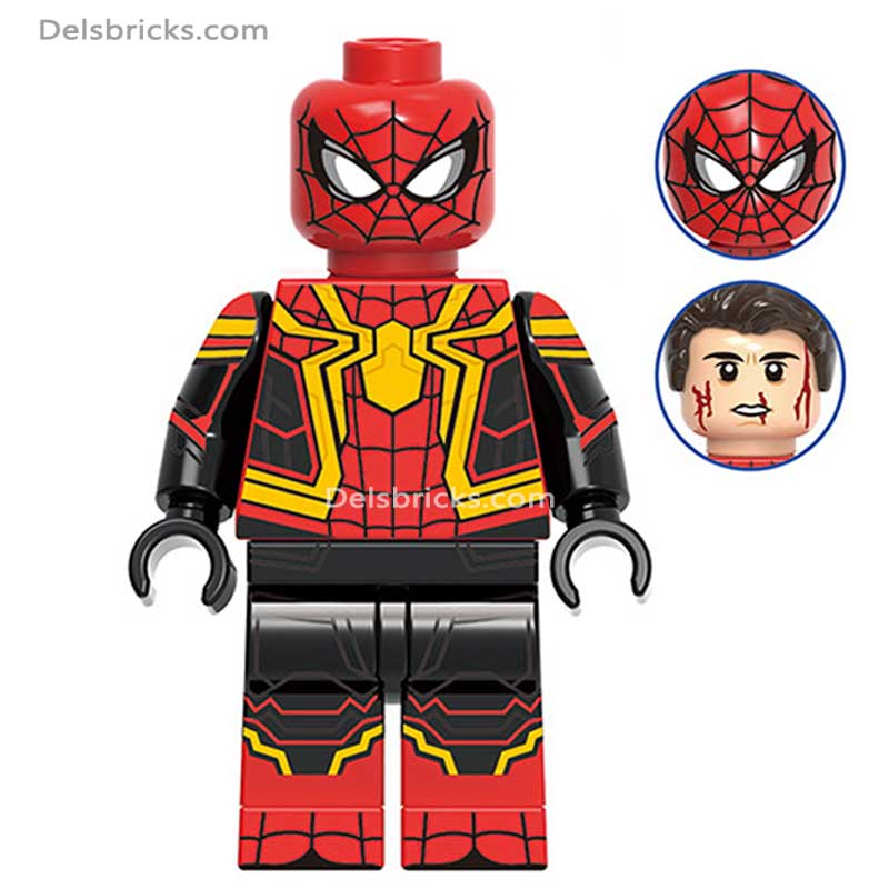 Spider-Man Tom Holland (Marvel Spider-Man) - Custom Building Blocks Mini Figures Compatible with LEGO