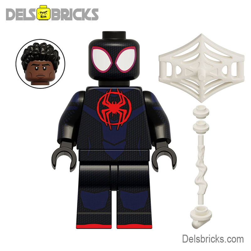 Spider-Man Miles Morales (Marvel Spider-Man) - Custom Building Blocks Mini Figures Compatible with LEGO