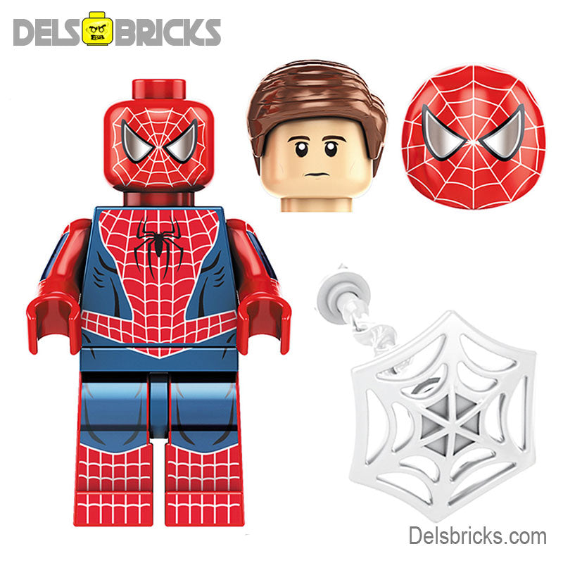 Spiderman Tobey Maguire No Way Home (Marvel Spider-Man) - Custom Building Blocks Mini Figures Compatible with LEGO