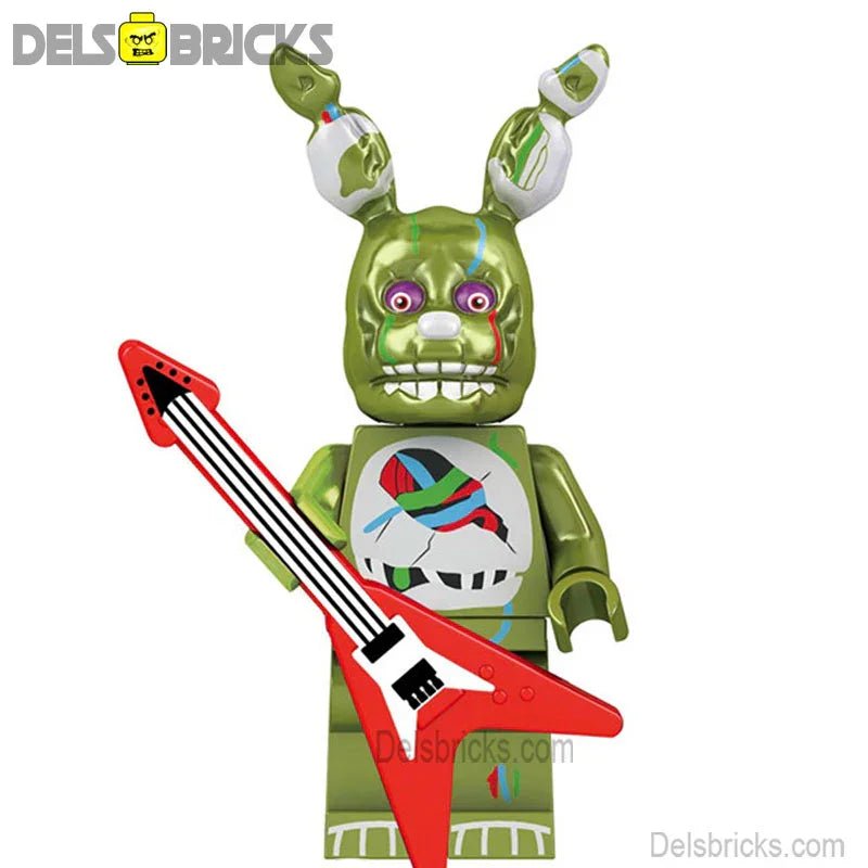 Spring Bonnie (Five Nights at Freddy's) - Custom Building Blocks Mini Figures Compatible with LEGO