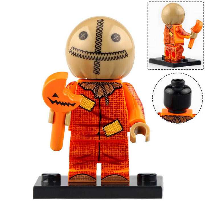 Sam Hain (Trick r Treat) - Custom Building Blocks Mini Figures