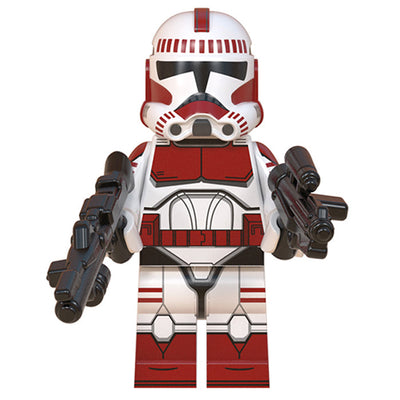 Coruscant Guard Shock Trooper (Star Wars) - Custom Building Blocks Mini Figures Compatible with LEGO