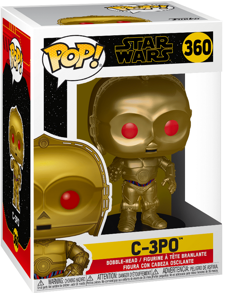 POP! Star Wars: 360 SW (E9), C-3PO (Red Eyes)