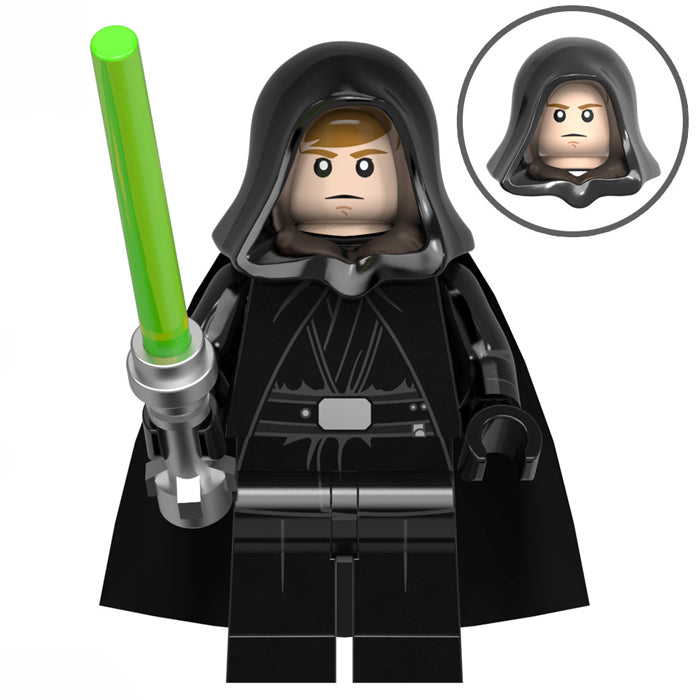 Luke Skywalker Jedi The Mandalorian (Star Wars) - Custom Building Blocks Mini Figures Compatible with LEGO