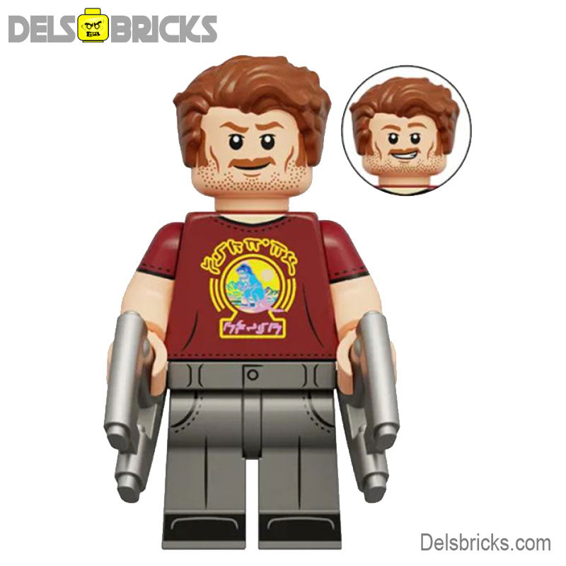 Star-Lord (Marvel Guardians of the Galaxy) - Custom Building Blocks Mini Figures Compatible with LEGO