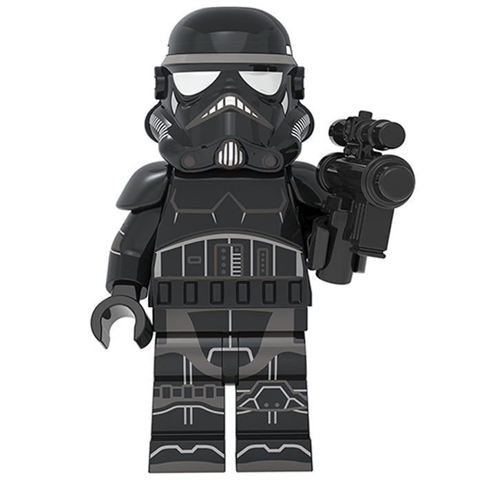 Shadow Stormtrooper (Star Wars) - Custom Building Blocks Mini Figures Compatible with LEGO