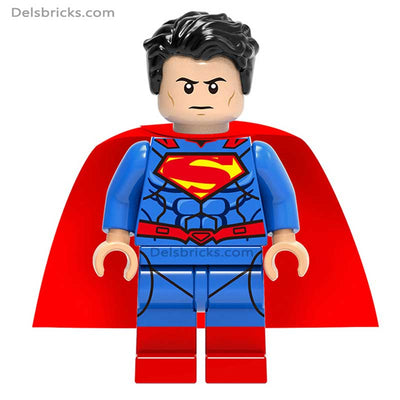 Superman Man of Steel (DC) - Custom Building Blocks Mini Figures Compatible with LEGO