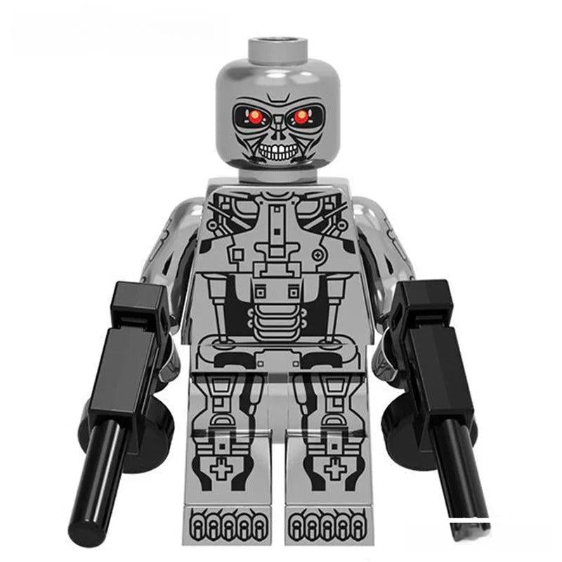 T-800 Chrome Endoskeleton (Terminator) - Custom Building Blocks Mini F ...