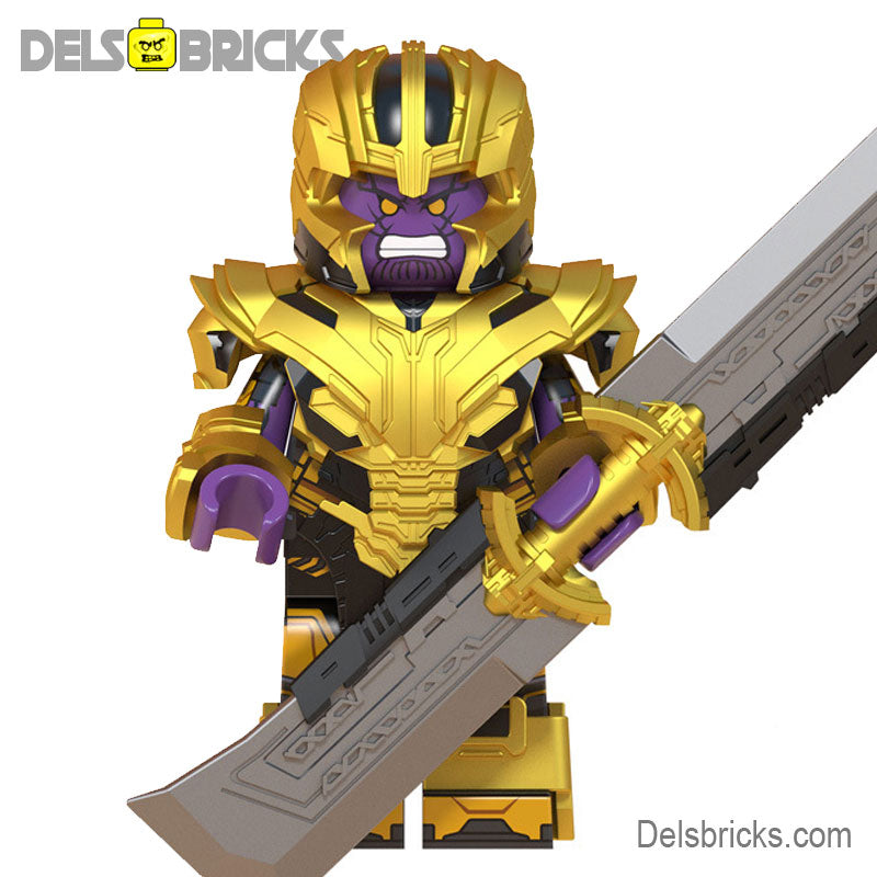 Thanos (Marvel Avengers) - Custom Building Blocks Mini Figures Compatible with LEGO