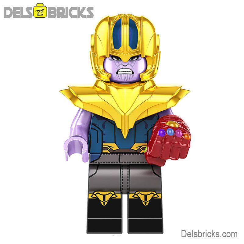 Thanos (Marvel Avengers) - Custom Building Blocks Mini Figures Compatible with LEGO