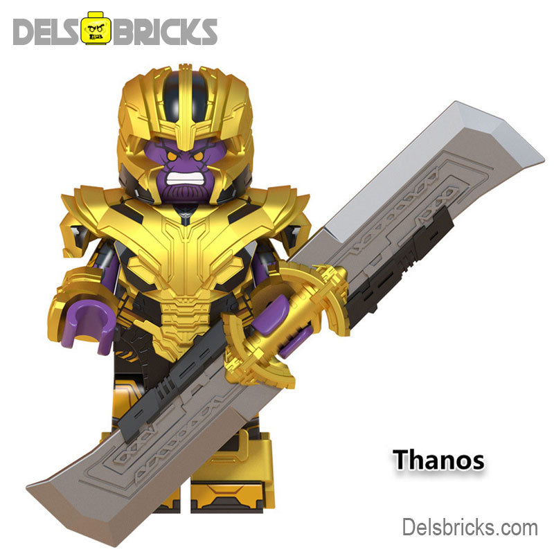 Thanos (Marvel Avengers) - Custom Building Blocks Mini Figures Compatible with LEGO