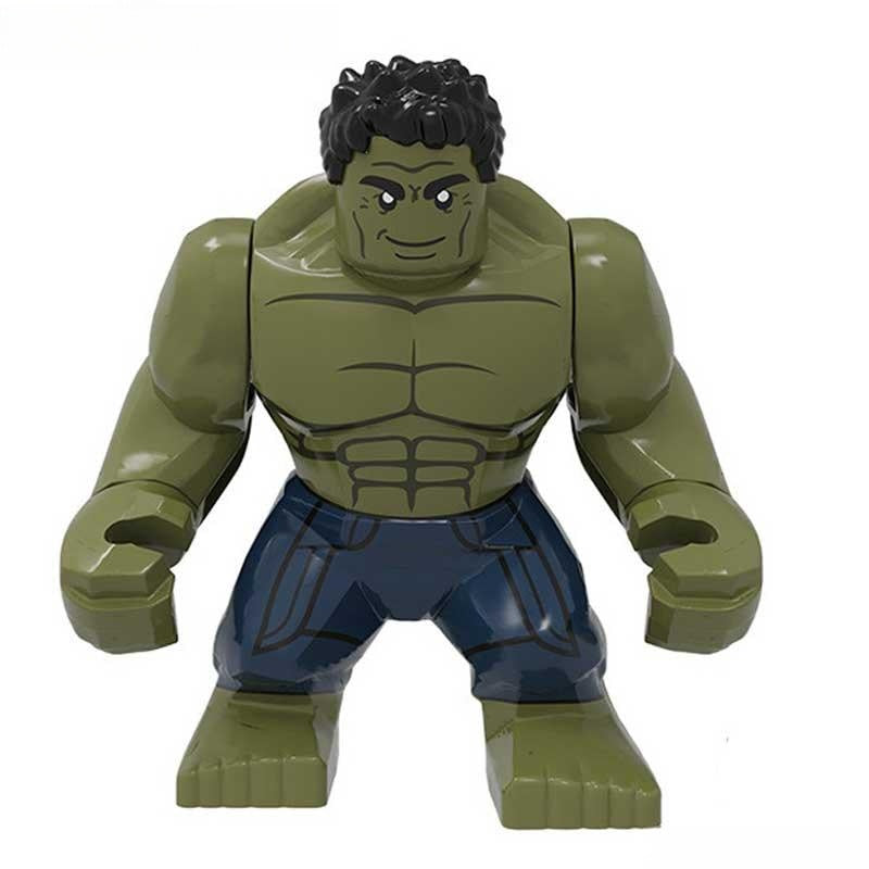 The Hulk Large Size (Marvel Avengers) - Custom Building Blocks Mini Fi ...