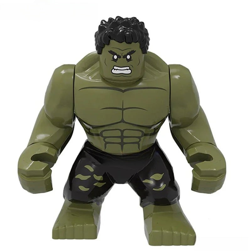 The Hulk (Large Size) Black Pants (Marvel) - Custom Building Blocks Mi ...
