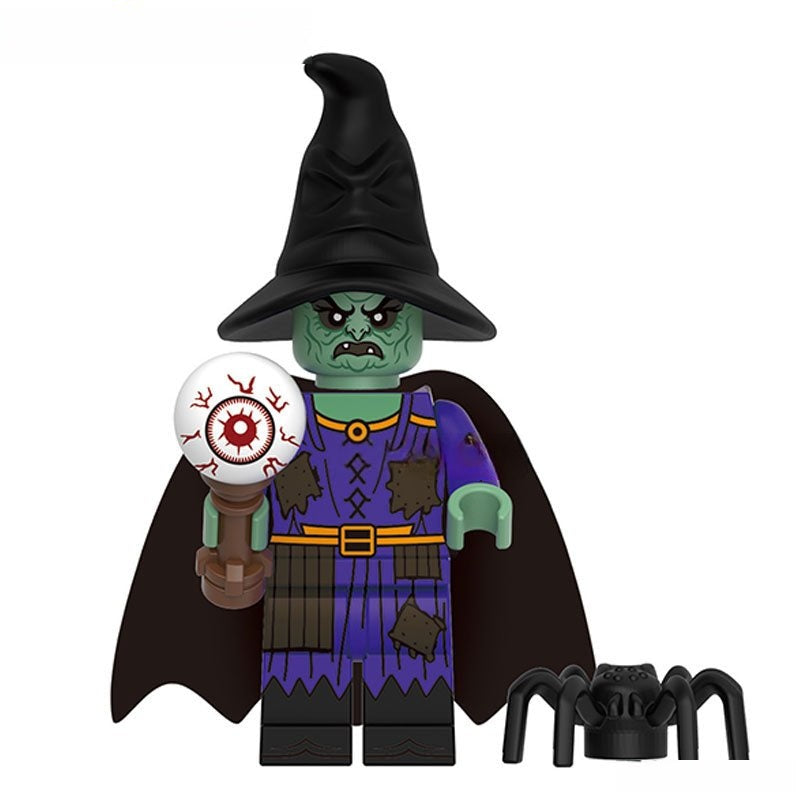 lego minifigures monsters The Old Witch Horror Monsters & ghouls Lego Minifigures custom toys