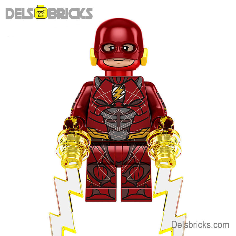 The Flash Barry Allen Film Version (DC) - Custom Building Blocks Mini Figures Compatible with LEGO