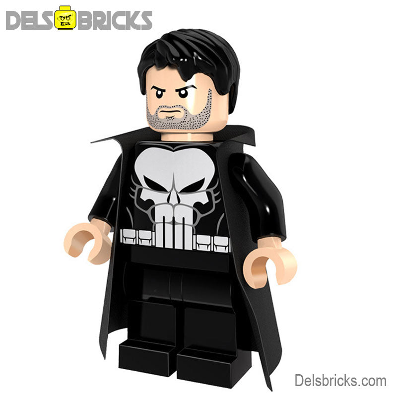 The Punisher Frank Castle (Marvel) - Custom Building Blocks Mini Figures Compatible with LEGO