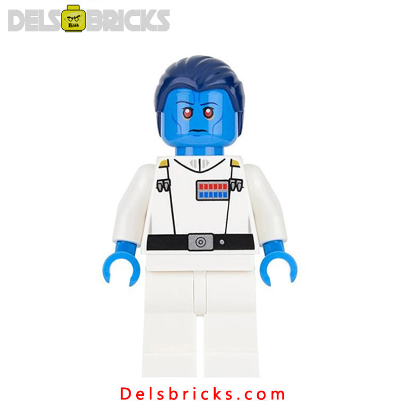 Grand Admiral Thrawn (Star Wars) - Custom Building Blocks Mini Figures Compatible with LEGO