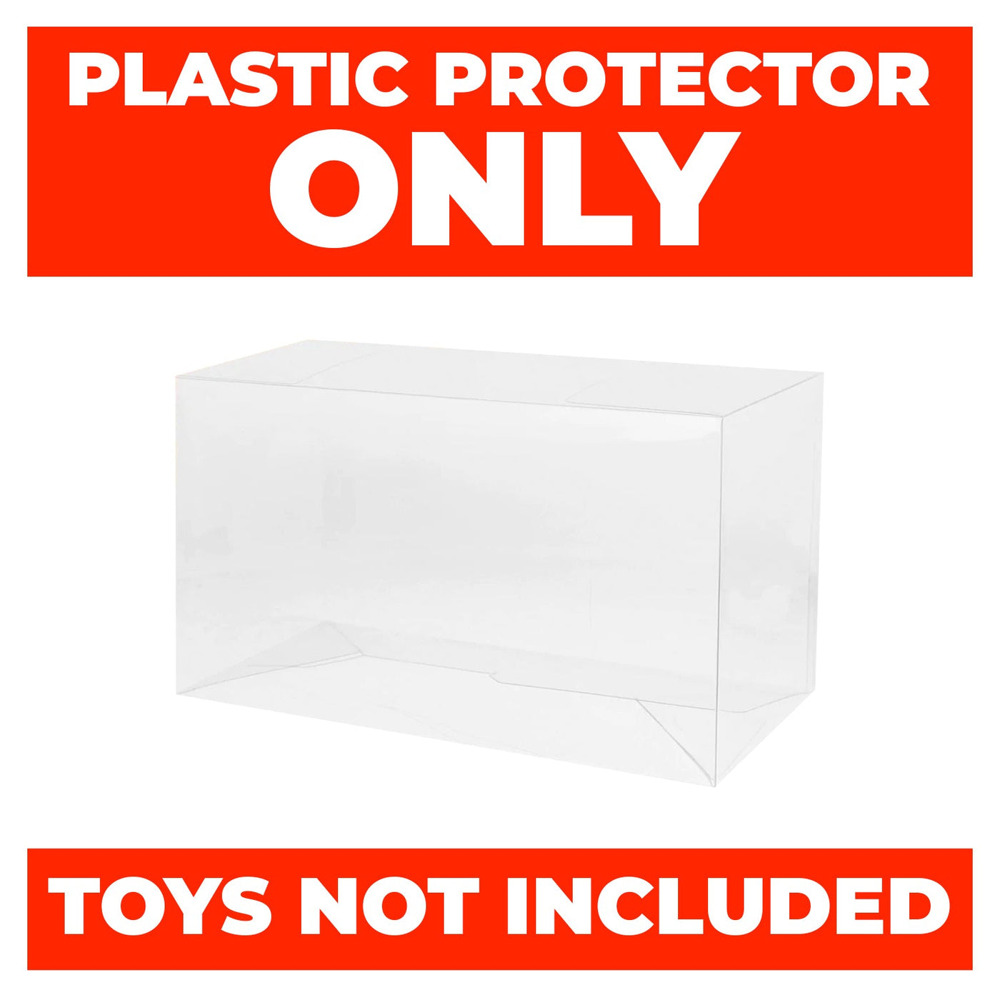 2 pops side by side best funko pop protectors thick strong uv scratch flat top stack vinyl display geek plastic shield vaulted eco armor fits collect protect display case kollector protector