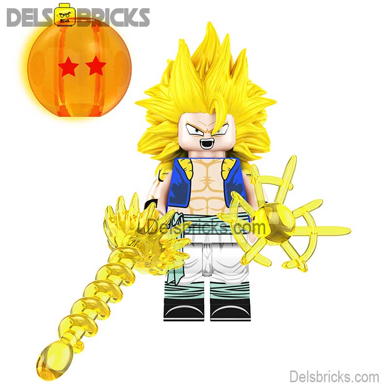 Gotenks (Dragon Ball Z) - Custom Building Blocks Mini Figures Compatible with LEGO