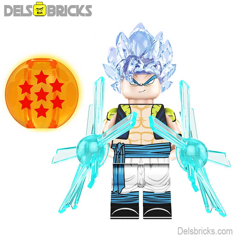 Gogeta (Dragon Ball Z Super) - Custom Building Blocks Mini Figures Compatible with LEGO