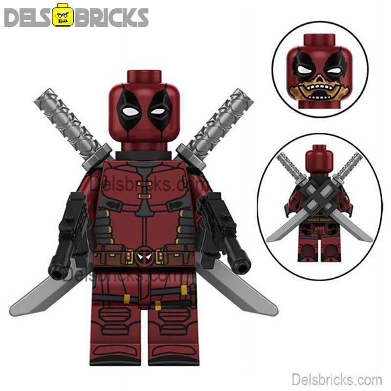 Deadpool (Marvel Deadpool & Wolverine Movie) - Custom Building Blocks Mini Figures Compatible with LEGO