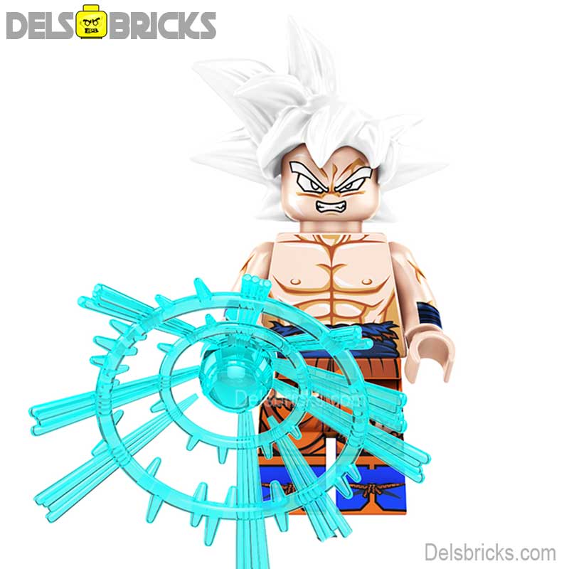 Son Goku White (Dragon Ball Z Super) - Custom Building Blocks Mini Figures Compatible with LEGO