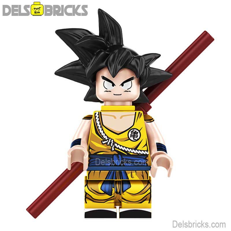 Son Goku (Dragon Ball Z Super) - Custom Building Blocks Mini Figures Compatible with LEGO