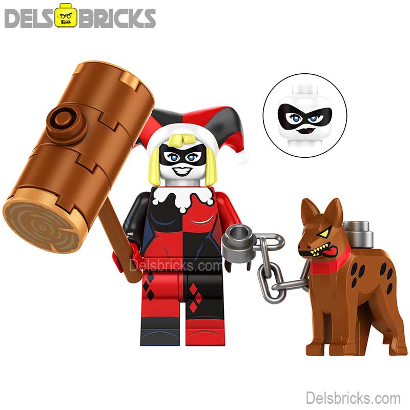 Harley Quinn Batman Animated Series (DC) - Custom Building Blocks Mini Figures Compatible with LEGO