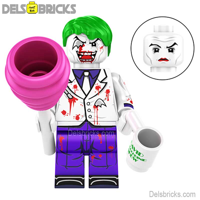 The Joker The Dark Knight Returns (DC) - Custom Building Blocks Mini Figures Compatible with LEGO