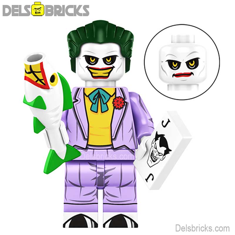 The Joker Batman Animated Series (DC) - Custom Building Blocks Mini Figures Compatible with LEGO