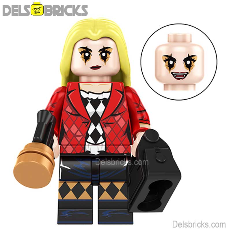 Harley Quinn from Joker 2 - Lady Gaga (DC) - Custom Building Blocks Mini Figures Compatible with LEGO